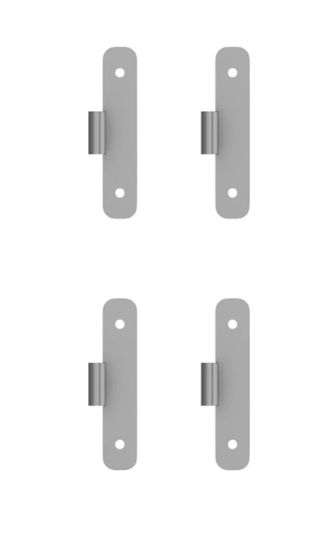4x Heavy-Duty Mounting Brackets